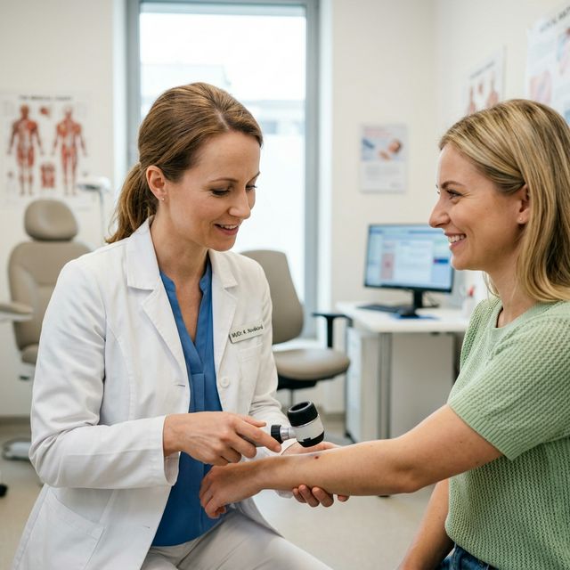 Konzultace lékaře s pacientem